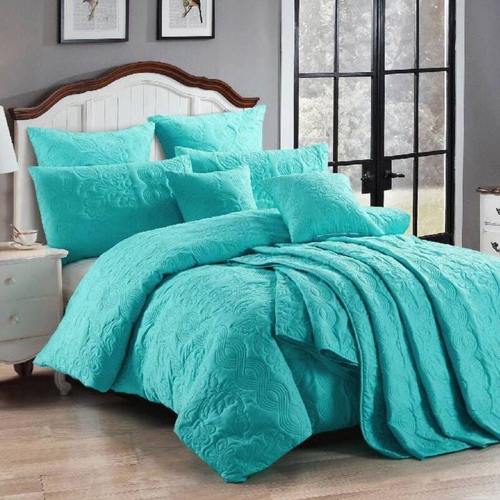 Georges Fine Linens Butterfly Quilt Cover Set - Queen main image 1