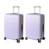 2PK Tosca Luggage Cover Durable Suitcase Protector Colour Lavendar Large 75cm