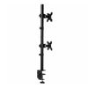 Levede Dual Monitor Arm Adjustable Stand Mount For 13-34 Inch Office Black