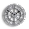 Newgate Warehouse Wall Clock-clockwork Grey