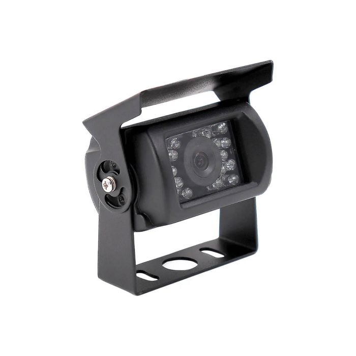 Elinz 4 PIN Reversing Camera CCD IR Night Vision with Mic 600TVL Car Truck Caravan