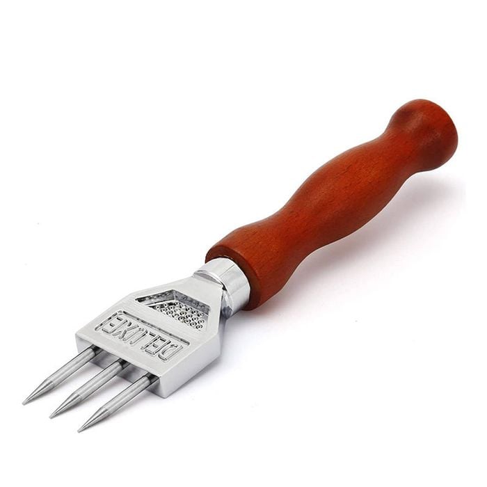 Catzon Ice Pick Stainless Steel with Safety Wooden Handle