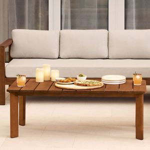 Mimosa Santo Rectangular Timber Coffee Table
