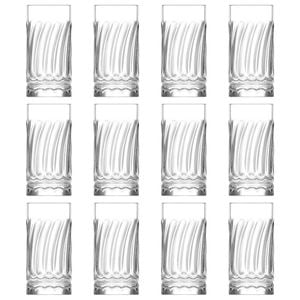 LAV Wave Highball Glasses - 390ml - Pack of 12