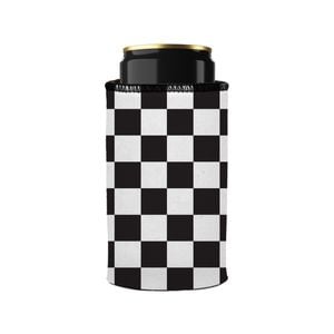 Stubbyz Small Checkerboard Stubby Cooler Slim