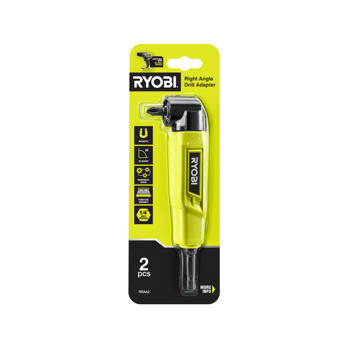 Ryobi 2-Piece Right Angle Drill Adaptor