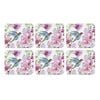 Ashdene Birds & Blooms Set Of 6 Coaster Set