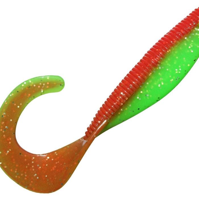 Zman 4 Streakz Curly Tailz - Nuked Chicken Glow"