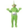 Dipsy Teletubbies Deluxe Halloween Costume for Adults TV Character Outfit Set - Green, Standard