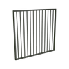 ProtectorAl 800 - 1200 x 1200mm Woodland Grey Aluminium Pool Gate Flat Top