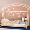 Artiss Wooden Bed Frame Kids House Beds - Single