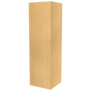 Lugna 2048 x 600 x 580mm Sand Double Hanging Left Hinged Door Storage Cabinet