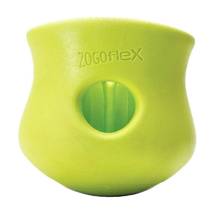 West Paw Toppl Pet Dog Treat Dispenser Feeding Accessory Small Granny Smith