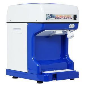 YOPOWER 100kg/hr Blue Electric Ice Crusher Shaver