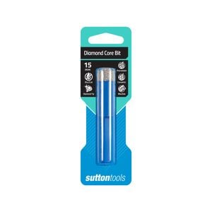 Sutton Tools 15mm Diamond Core Dry / Wet Cut Bit