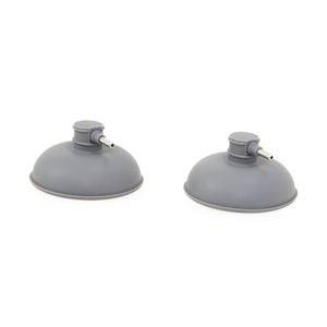 Nu-Tek Vacuum Electrodes 60mm, Pack of 2 - Trusted Replacement for Electrotherapy Devices