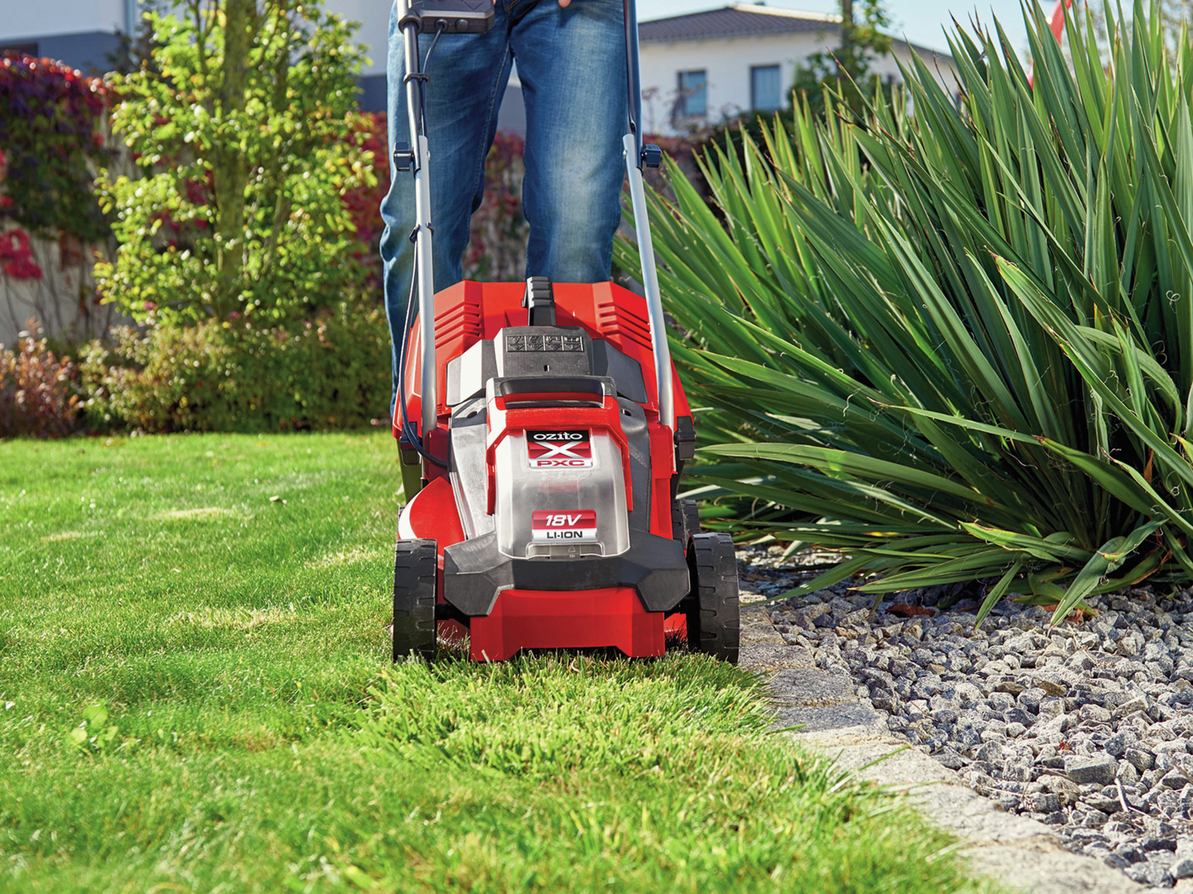 Electric start lawn mower bunnings sale