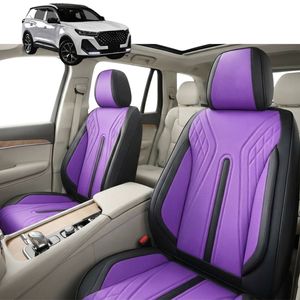 Australian Goose Front Seat Covers for Chery Tiggo 7 Pro 2023 - Current (T32) - PU Leather, Purple (2pc)