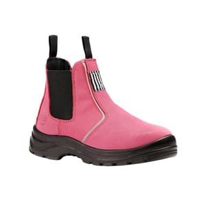 shewear Inspires Pink Womens Safety Workboots - Size 7/38