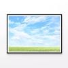 Grassy Field and Blue Sky  Print 100% Australian Made 120x90cm  (Poster)