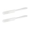 2x Butterie Silicone Kitchen/cooking Spatula White Heat Resistant 24cm