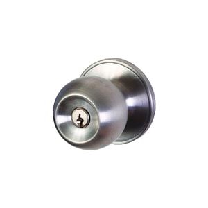 Ikonic Stainless Steel Entrance Knob Set