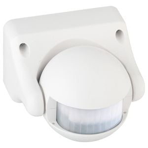 Arlec White Andreas Compact Movement Activated Security Sensor