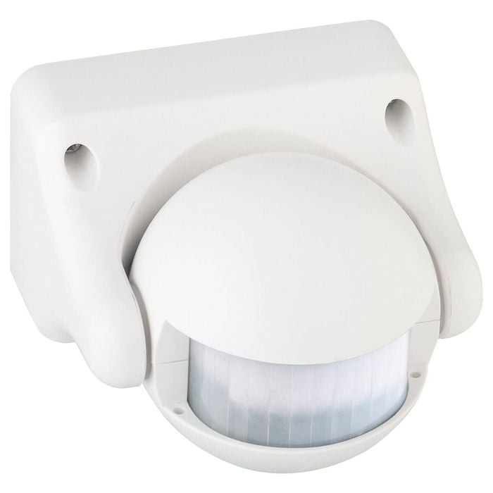 Arlec White Andreas Compact Movement Activated Security Sensor