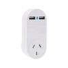 Jackson 2.1A Dual USB Outlet Charger