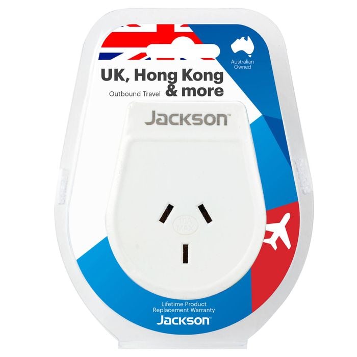 Jackson UK, Hong Kong And More Outbound Travel Adaptor