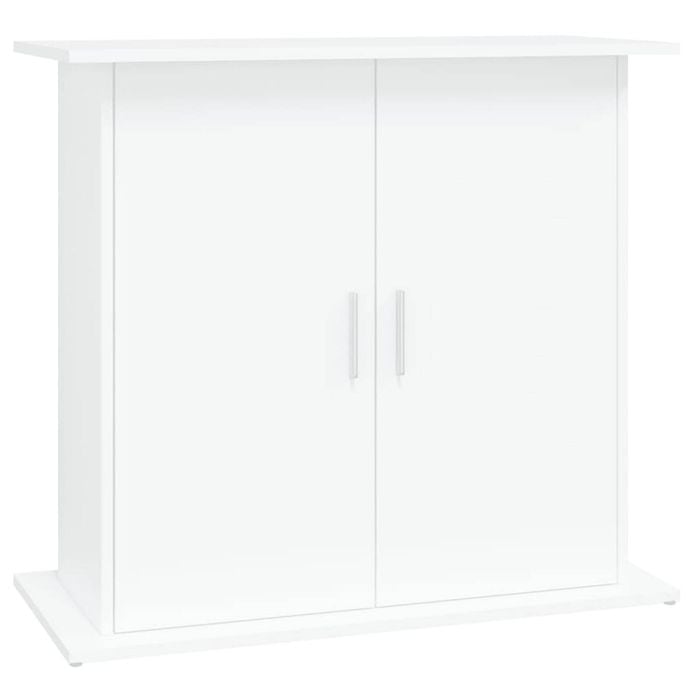 vidaXL Aquarium Stand White 81x36x73 cm Fish Tank Cabinet