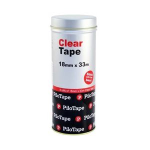 Pilotape Clear Tape (8 rollspk) (18mmx33m)