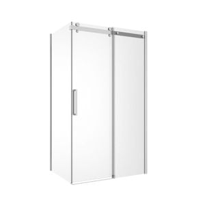 Rick McLean's 1170 x 870mm Chrome Euro Frameless Sliding Shower Screen