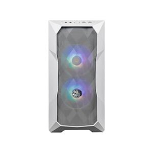 Cooler Master Masterbox Td300 Mesh Argb Micro-atx Mini Tower Case - White [td300-wgnn-s00]
