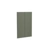 Kaboodle 900mm Saltbush Modern Medium Pantry Doors - 2 Pack
