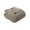 Mansfield 480gsm Sherpa Blanket Silver Grey - Super King Bed