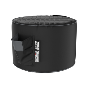 Throne Boss Grey Gaming Footstool Cover
