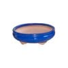 Northcote Pottery 16 x 12 x 6cm Oval Izumi Bonsai Pot - Blue