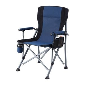 Weisshorn Camping Chair Folding Outdoor Portable Seat Capacity 120KG Blue