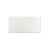 Johnson Tiles 300 x 600mm 1.44m² Classic White Satin Arrow Tile - 8 Carton