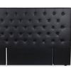 Raisa Headboard Sk Pu Black