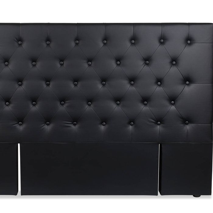 Raisa Headboard Sk Pu Black