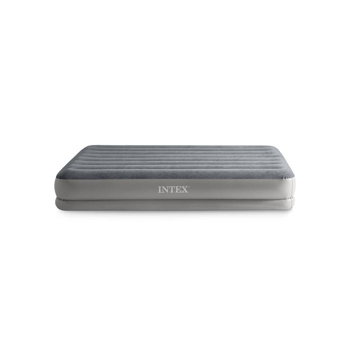 Intex Dura-Beam Prestige Inflatable Queen Airbed w/ Built-In USB Pump