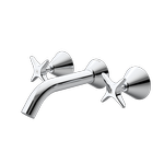 Caroma Chrome Elegance II Bath Set