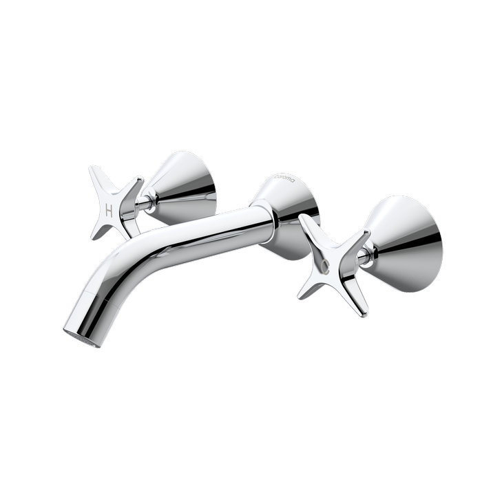 Caroma Chrome Elegance II Bath Set