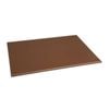 Hygiplas Antibacterial High Density Chopping Board Brown 455x305x12mm Commercial Kitchen Food Prep Cutting Board