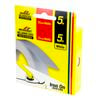 Moroday 21mm x 5m White Iron-On Melamine Edge