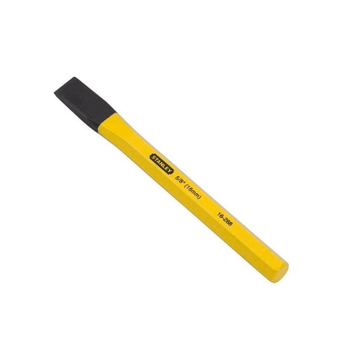 Stanley 16mm Yellow Cold Chisel