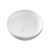 Attica London 390mm Matte White Solid Surface Round Basin