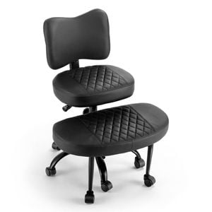Artiss Cross Legged Kneeling Chair Adjustable Meditation Ergonomic Office Seat